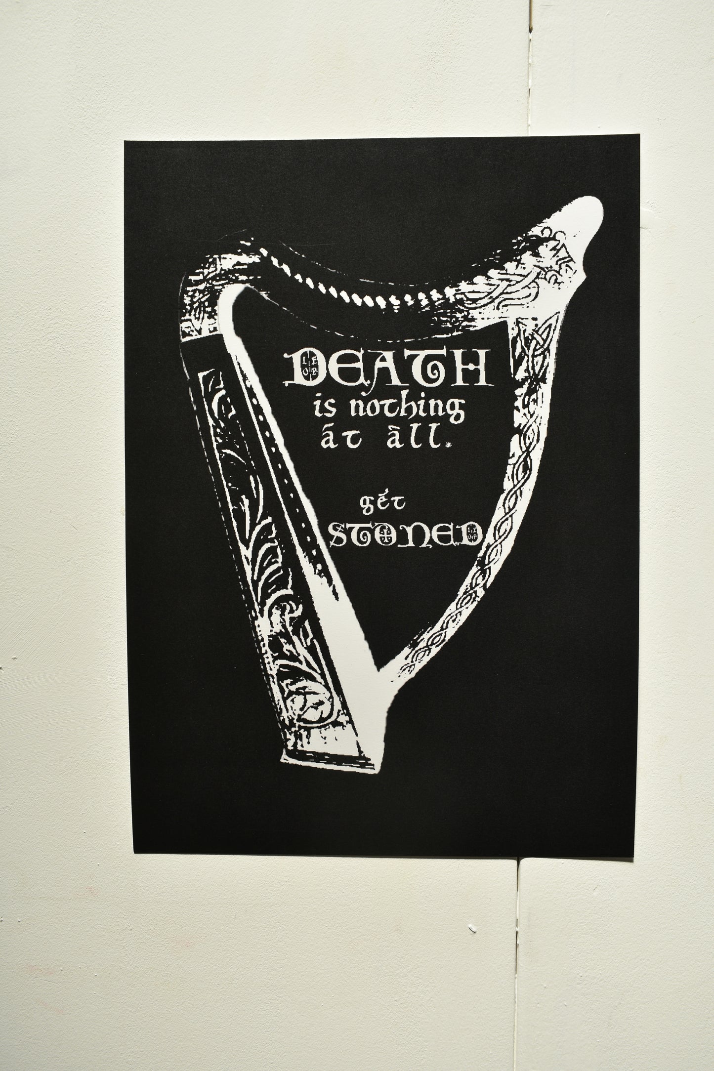 Harp Print A3