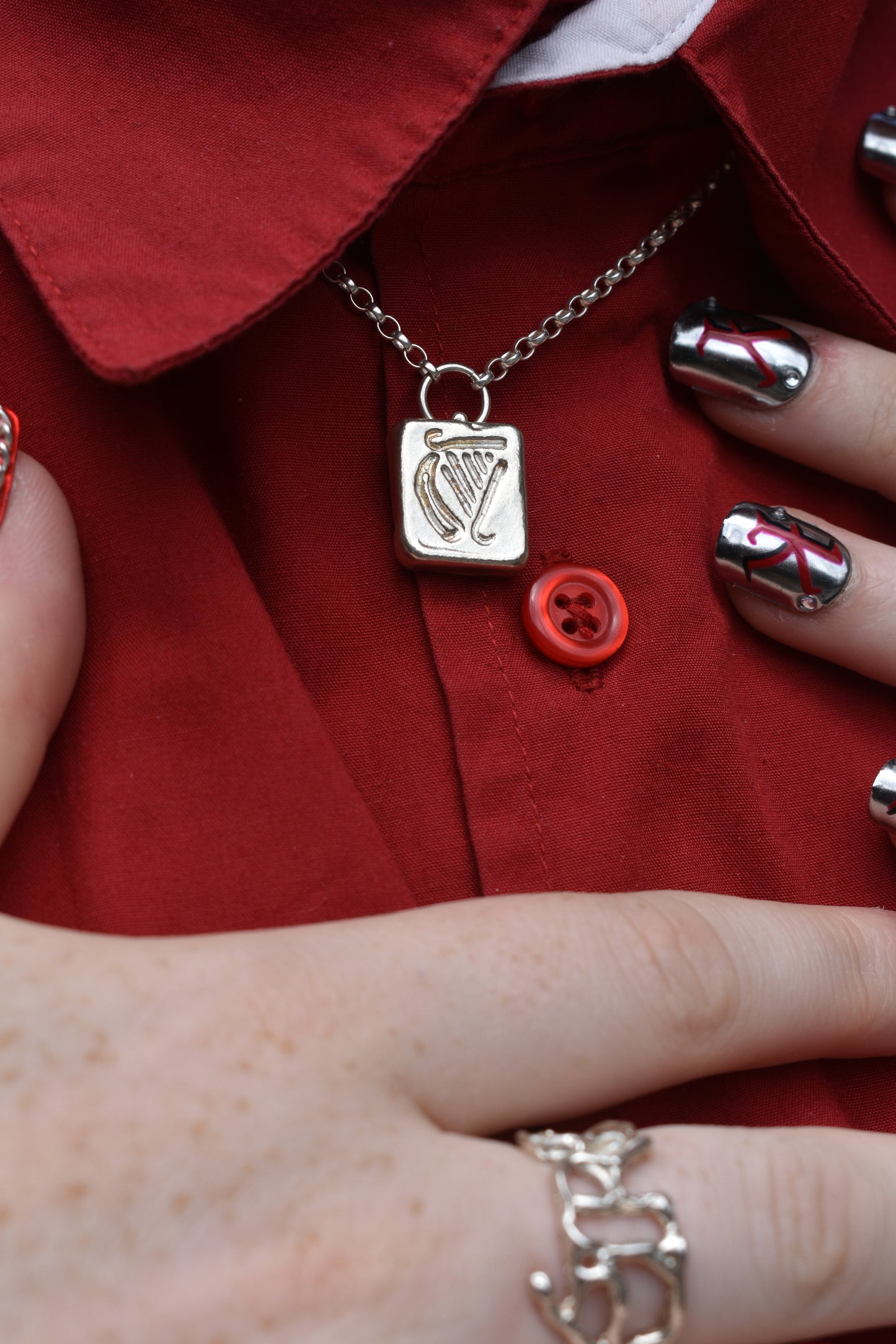 Harp Ingot Necklace