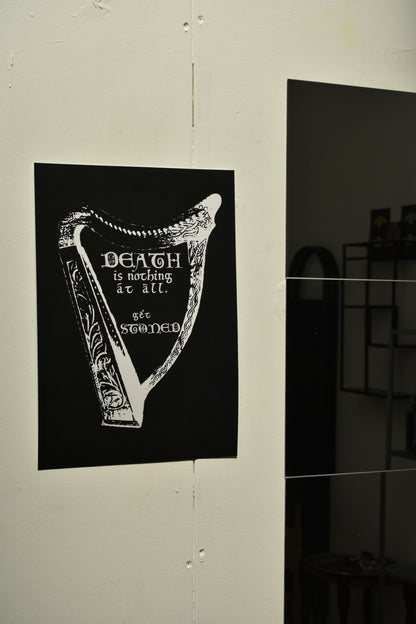 Harp Print A3