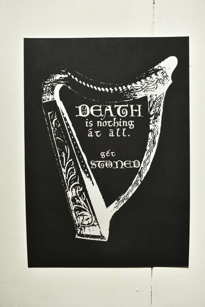 Harp Print A3