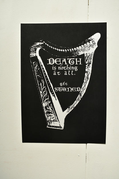 Harp Print A3
