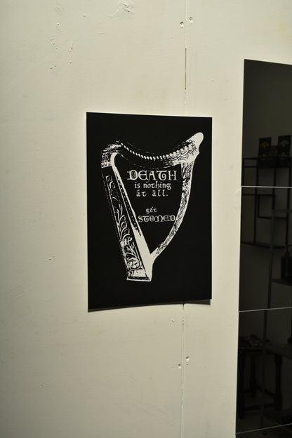 Harp Print A3