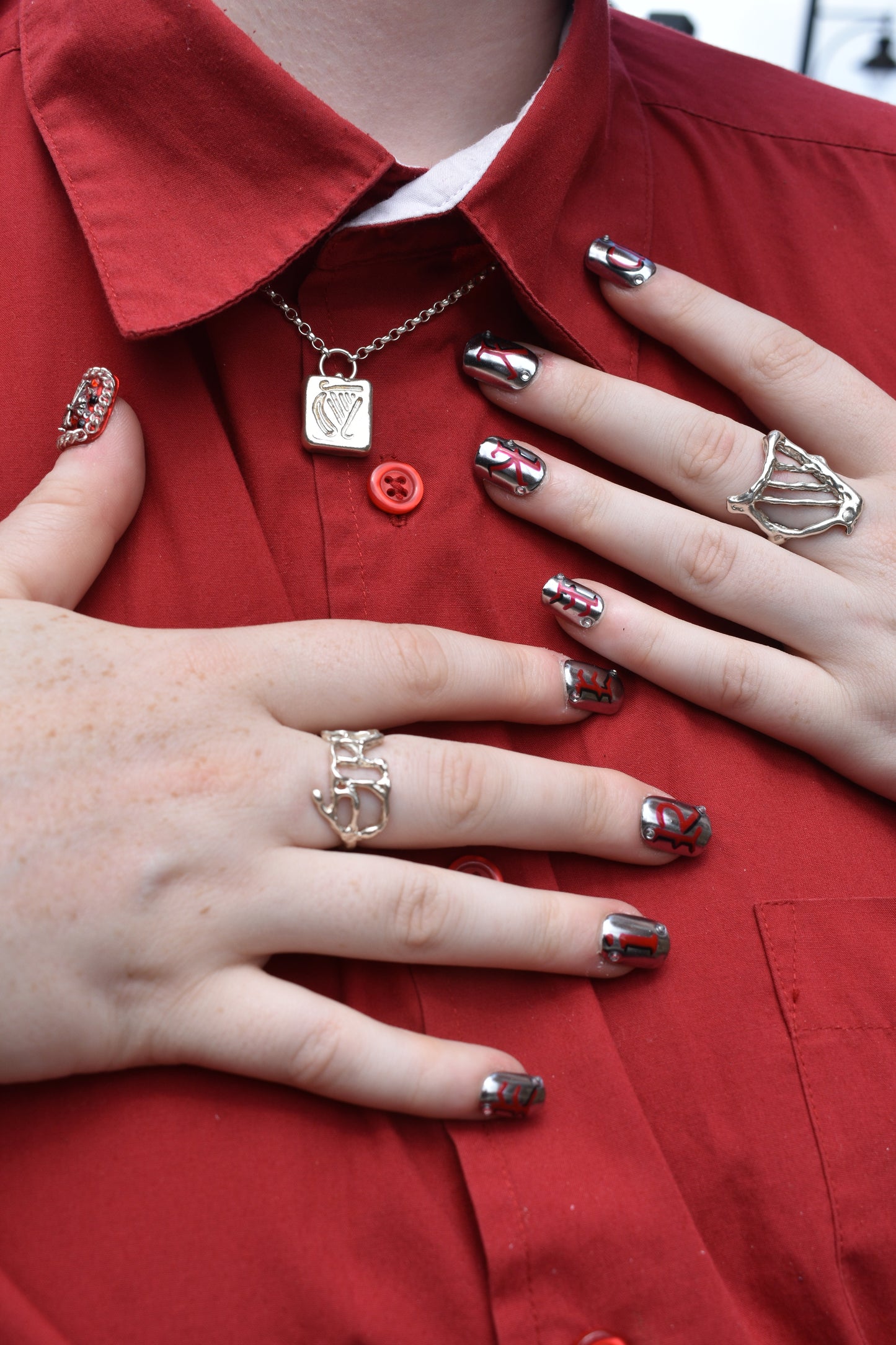 Molten Harp Ring