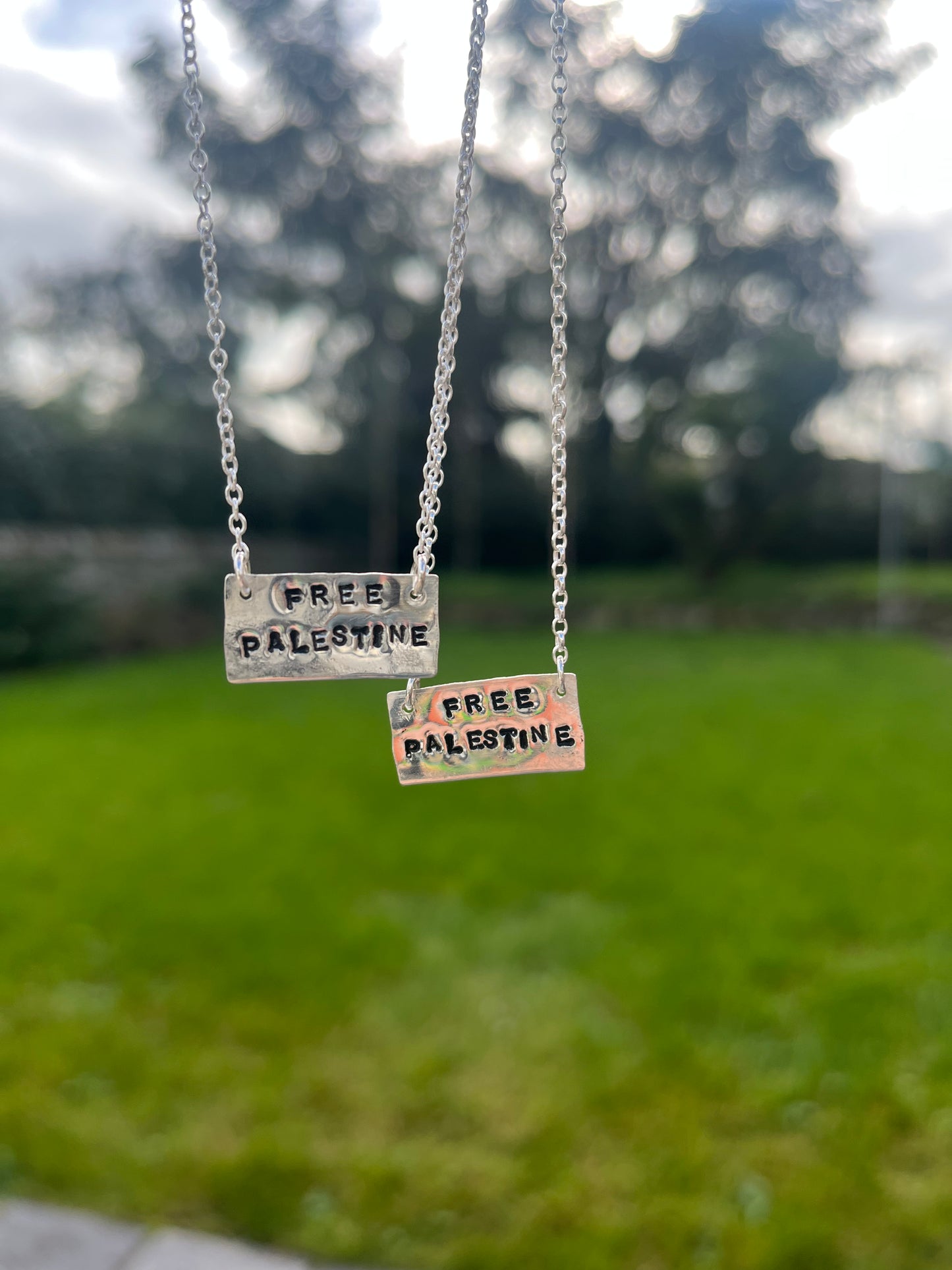 Custom Stamped Necklace